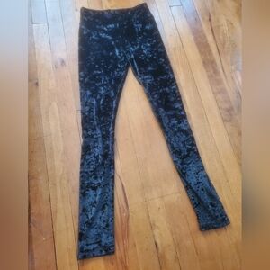 Killstar Crushed Velvet Leggings